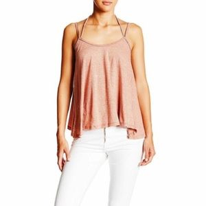 Free People We the Free Grey Halter Strap Tank Top